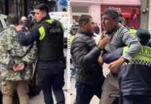 Disparo en el Microcentro de Tucumán: hombre baleado en plena disputa vial