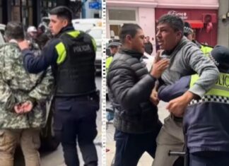 Disparo en el Microcentro de Tucumán: hombre baleado en plena disputa vial