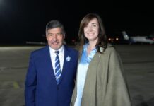 Victoria Villarruel arribó a Tucumán para el Día de la Independencia