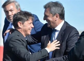 Kicillof y Massa empiezan a medir fuerzas en el peronismo para 2027