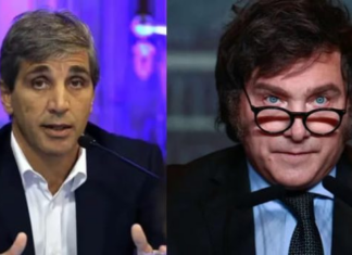 Milei ratificó a Caputo y aseguró que tiene US$125.000 millones para enfrentar una corrida Javier Milei y Luis Caputo